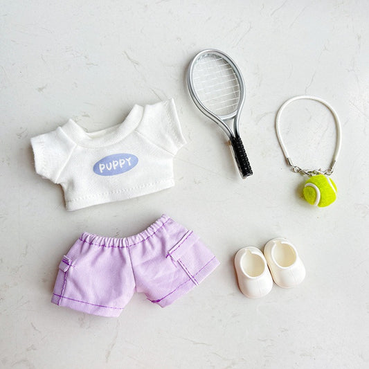 Labubu 4inch bag charm clothes outfits - 1004070