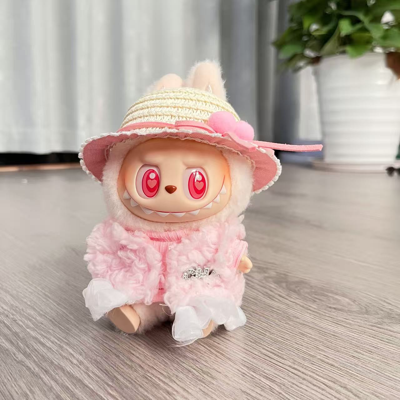 Labubu 4inch bag charm clothes outfits - 1018001