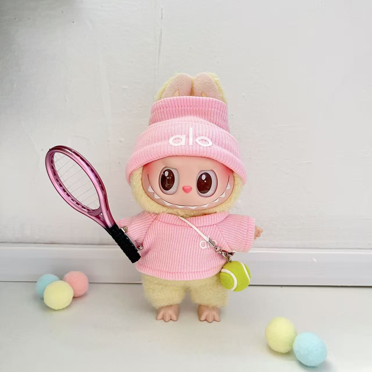 Labubu 4inch bag charm clothes outfits - 1018003