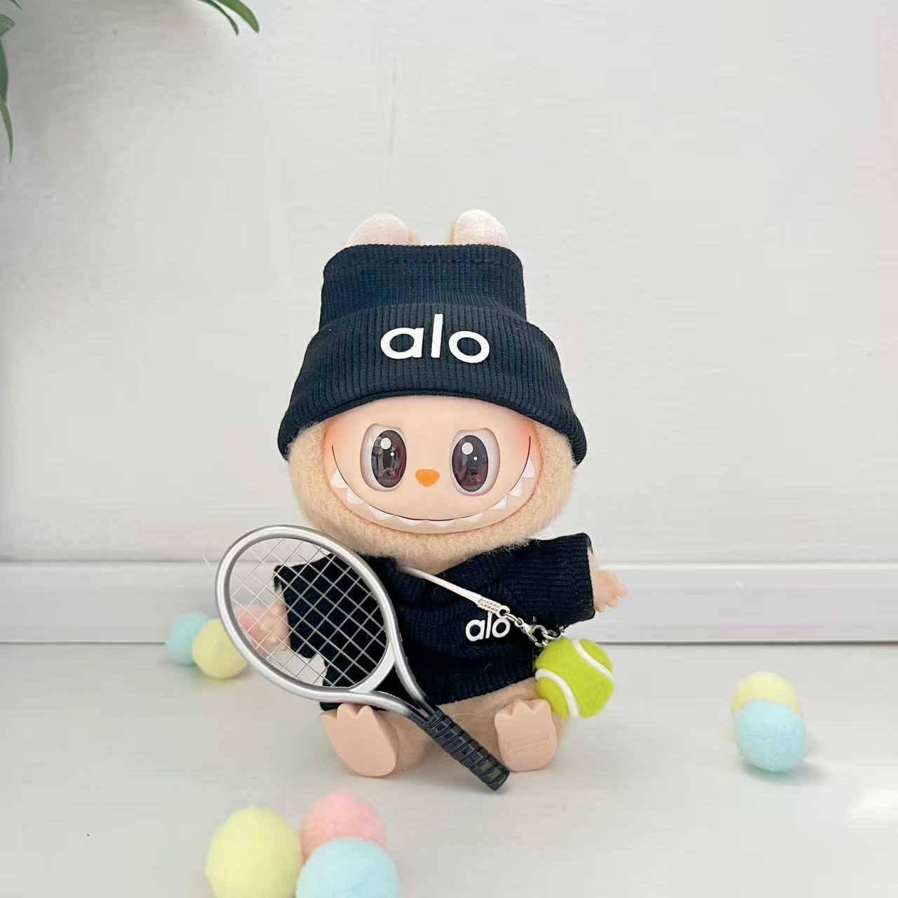 Labubu 4inch bag charm clothes outfits - 1018004