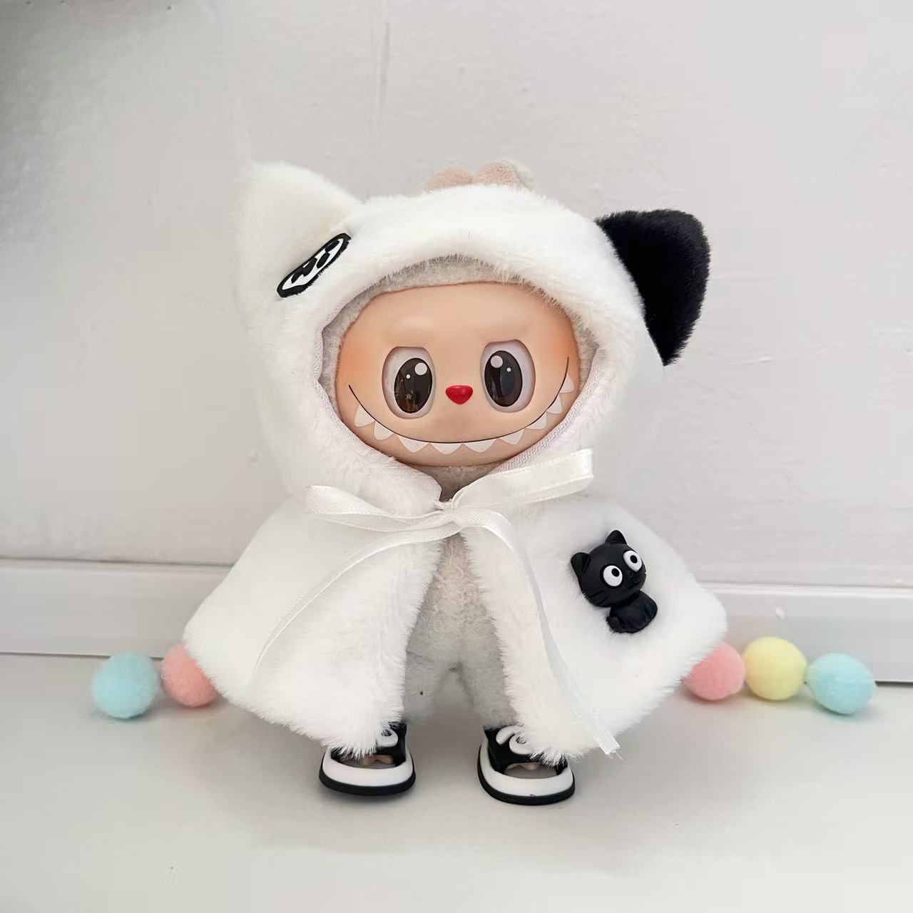 Labubu 4inch bag charm clothes outfits - 1018008