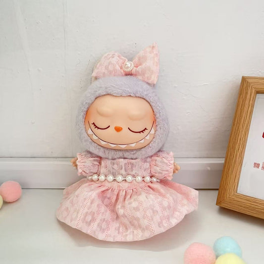 Labubu 4inch bag charm clothes outfits - 1018012