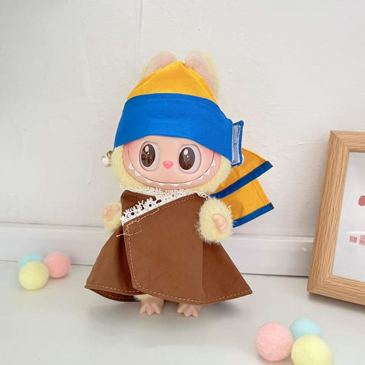 Labubu 4inch bag charm clothes outfits - 1018014