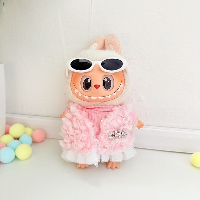 Labubu 4inch bag charm clothes outfits - 1018016