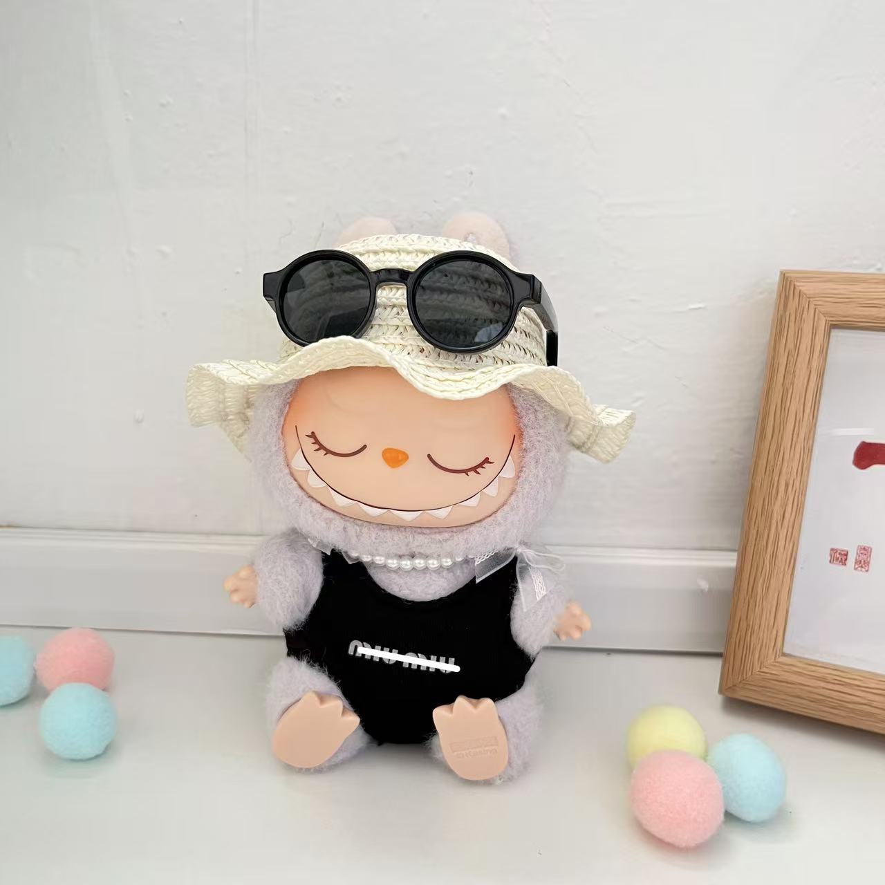 Labubu 4inch bag charm clothes outfits - 1018019