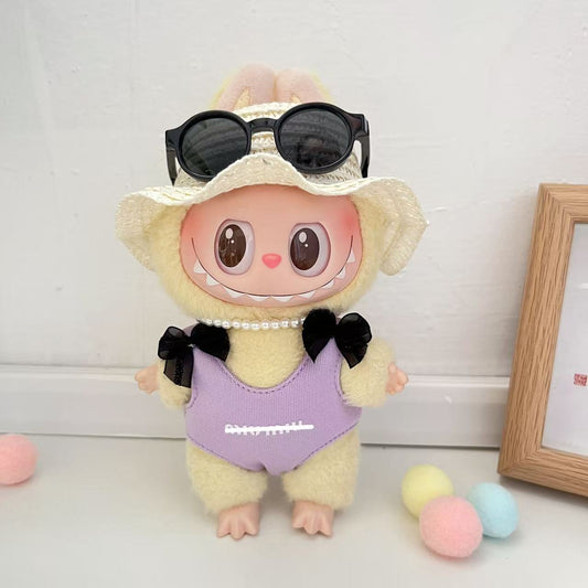 Labubu 4inch bag charm clothes outfits - 1018020