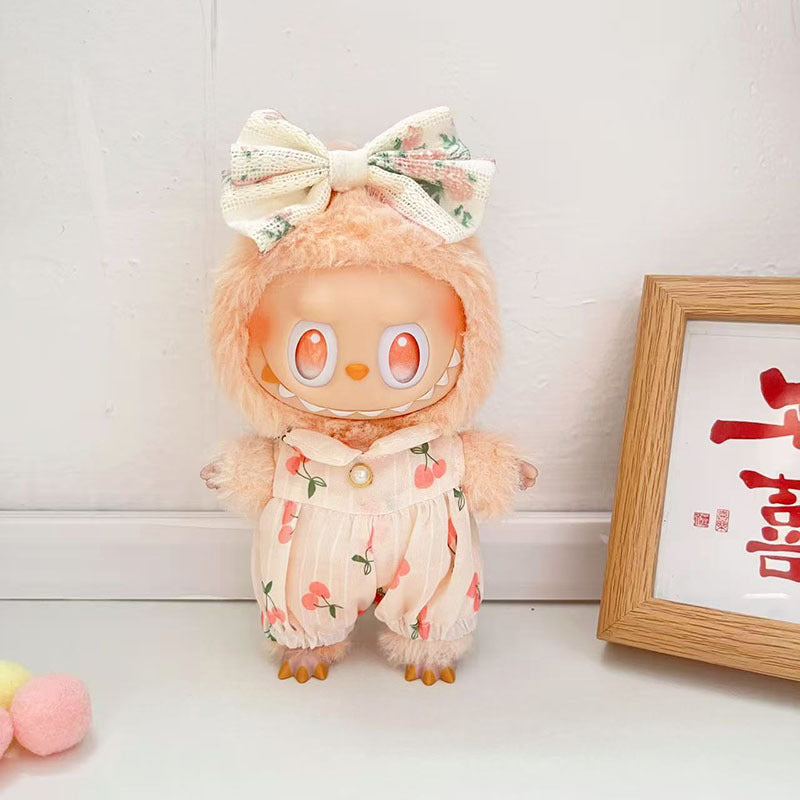 Labubu 4inch bag charm clothes outfits - 1018023