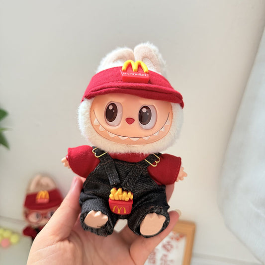 Labubu 4inch bag charm clothes outfits - 1018028