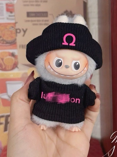 Labubu 3inch bag charm clothes outfits - 1018048