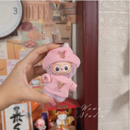 Labubu 3inch bag charm clothes outfits - 1018053