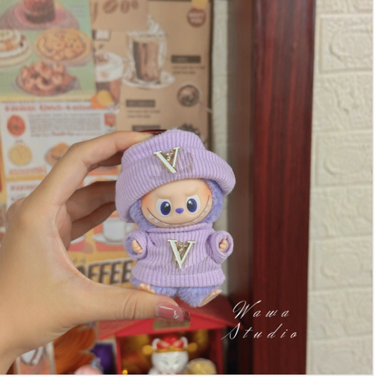 Labubu 3inch bag charm clothes outfits - 1018055