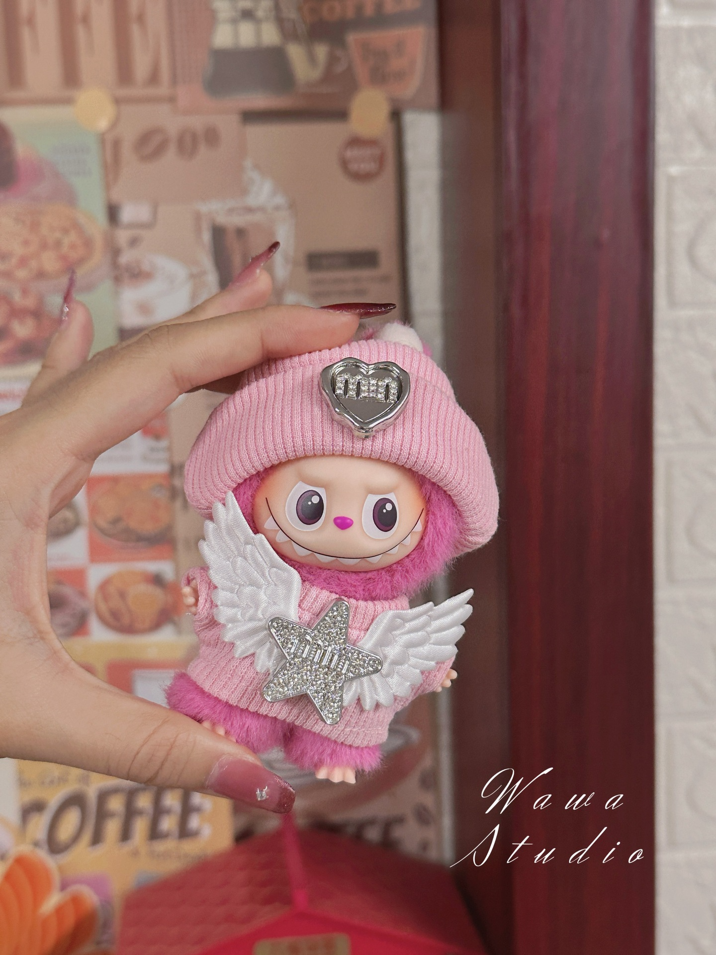 Labubu 3inch bag charm clothes outfits - 1018061