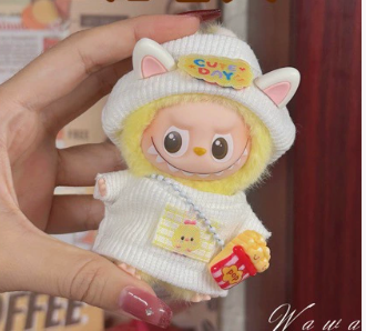 Labubu 3inch bag charm clothes outfits - 1018079