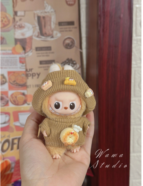 Labubu 3inch bag charm clothes outfits - 1018082