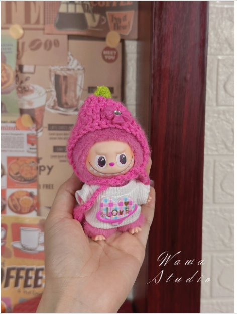 Labubu 3inch bag charm clothes outfits - 1018088