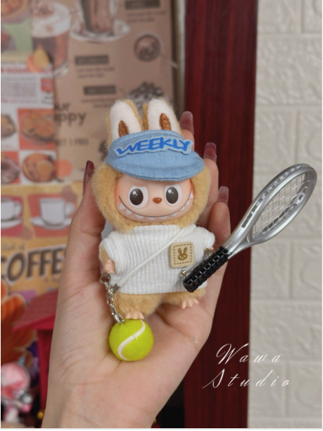 Labubu 3inch bag charm clothes outfits - 1018090