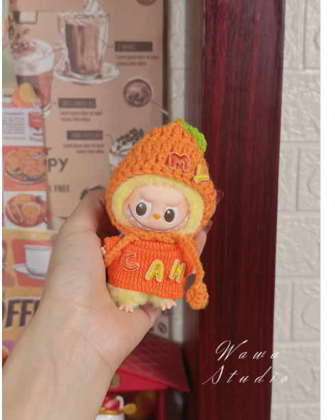 Labubu 3inch bag charm clothes outfits - 1018091