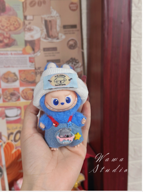 Labubu 3inch bag charm clothes outfits - 1018098