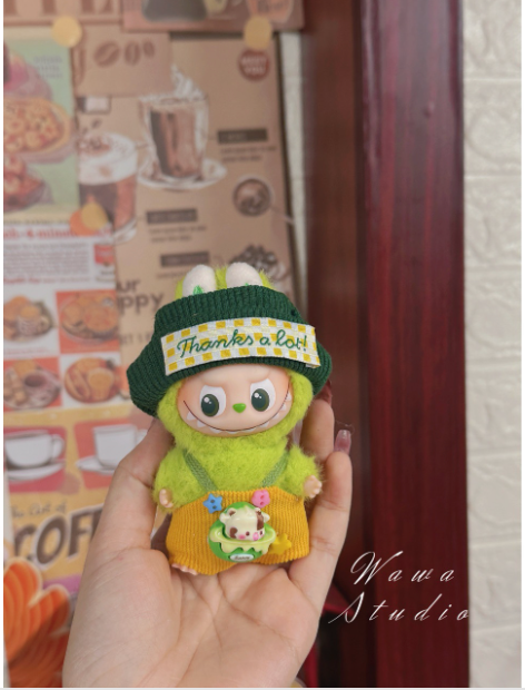 Labubu 3inch bag charm clothes outfits - 1018099