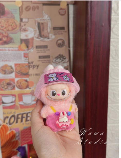 Labubu 3inch bag charm clothes outfits - 1018101