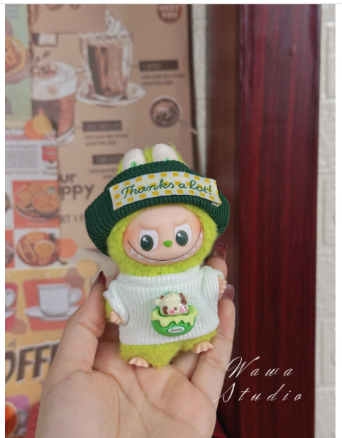 Labubu 3inch bag charm clothes outfits - 1018103