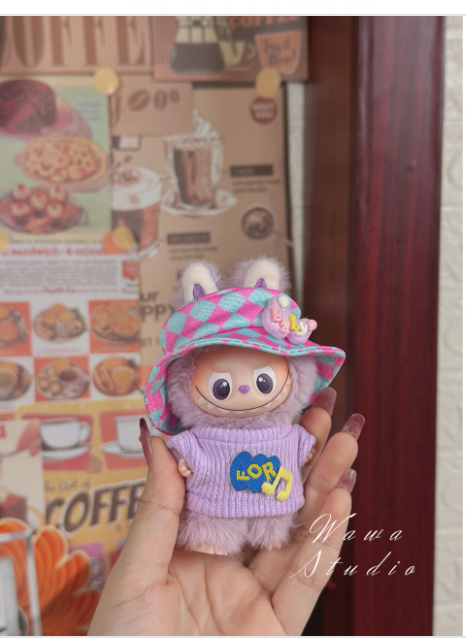 Labubu 3inch bag charm clothes outfits - 1018104