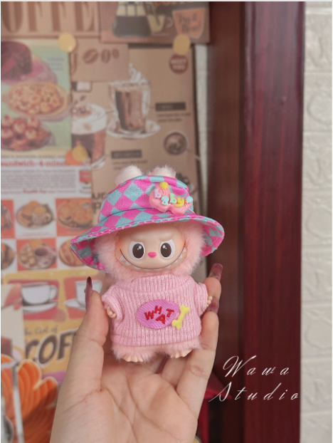 Labubu 3inch bag charm clothes outfits - 1018105