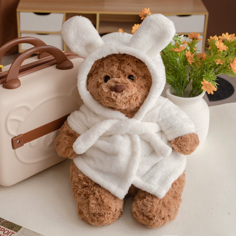 Bartholomew bear cute clothes outfits - bathrobe (medium/large/huge)