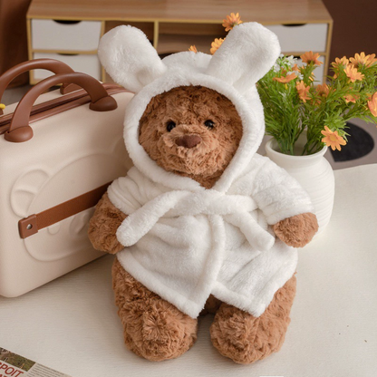 Bartholomew bear cute clothes outfits - bathrobe (medium/large/huge)