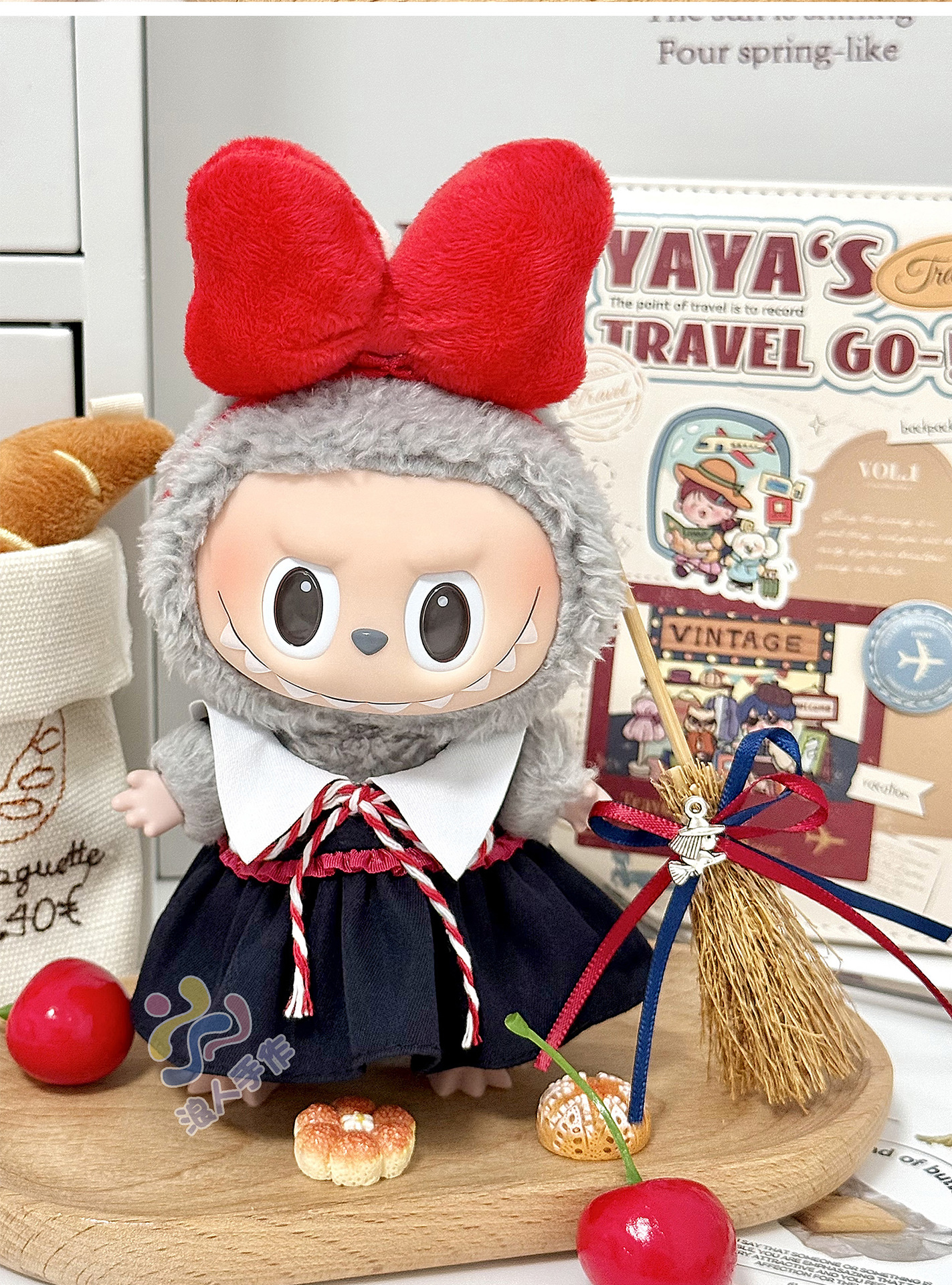 Labubu 4inch bag charm clothes outfits - 1023008