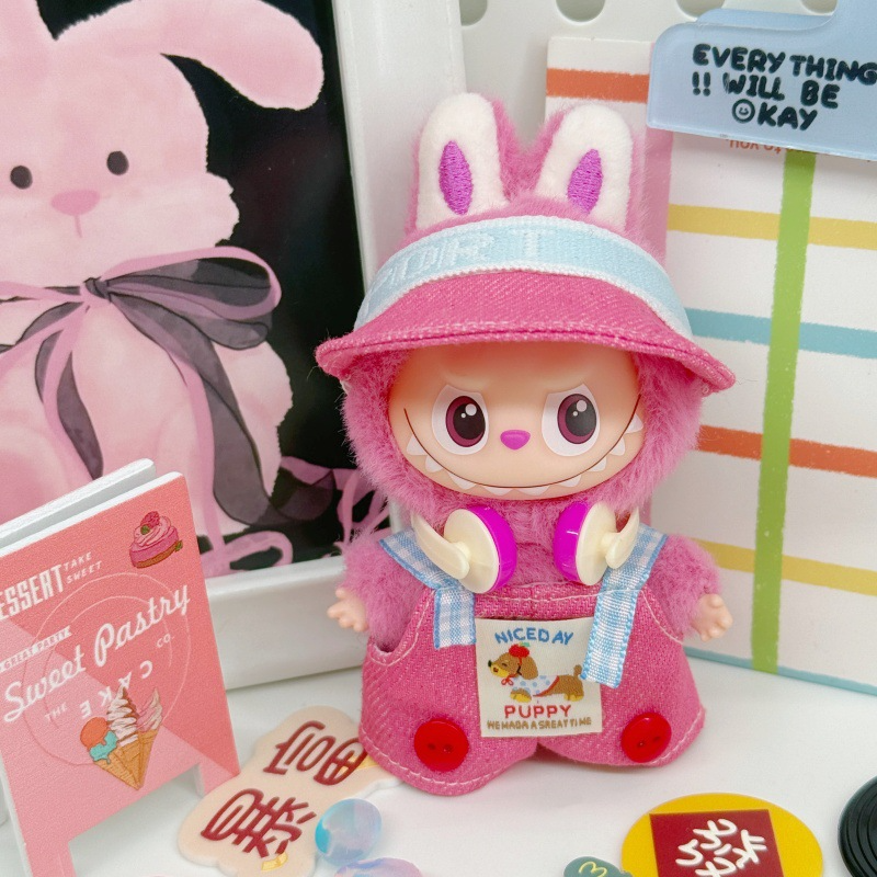 Labubu 4inch bag charm clothes outfits - 1023014