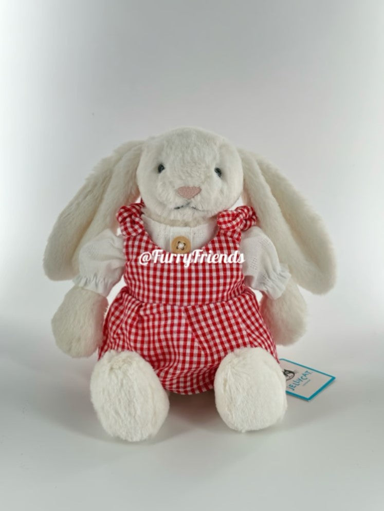 8inch jellycat small bashful bunny cute custom clothes outfits