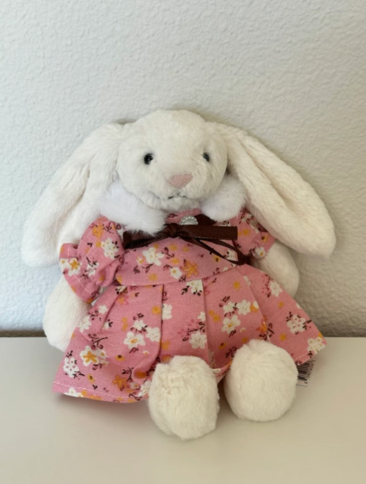 8inch jellycat small bashful bunny cute custom clothes outfits