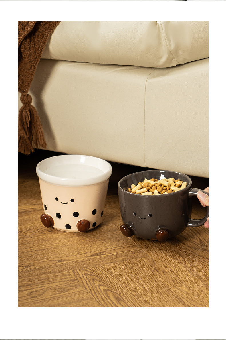 Adorable coffee mug & milktea Organizer Tray – Key Storage Decorative Display Rack