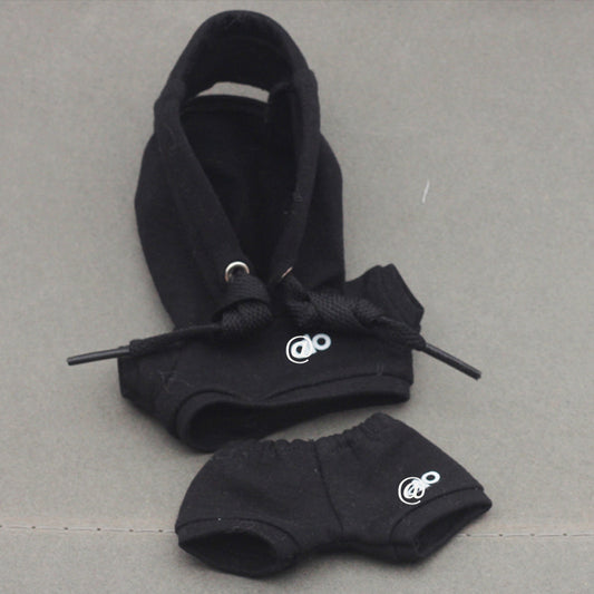 Labubu 4inch bag charm clothes outfits - alo logo - 062373