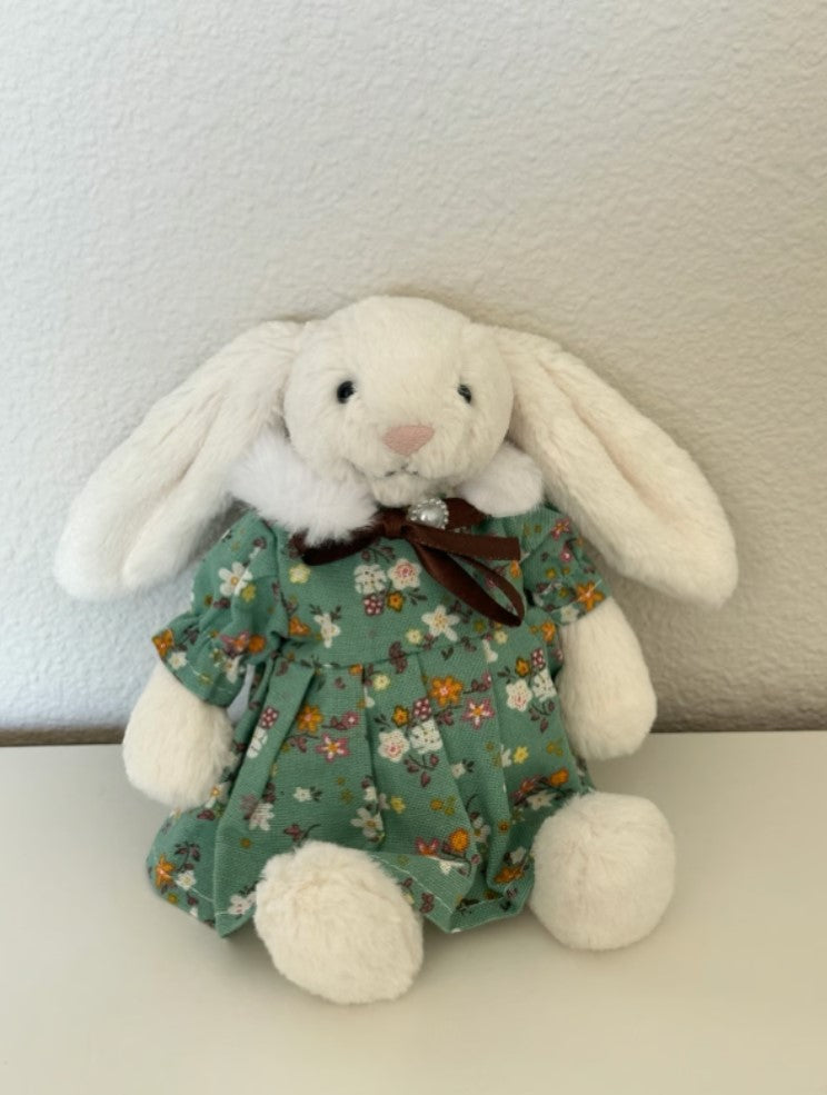 8inch jellycat small bashful bunny cute custom clothes outfits