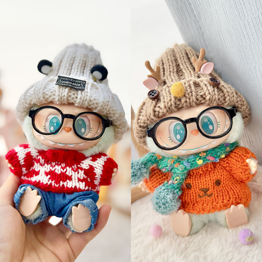 4inch bag charm cute custom clothes outfits - koala/elk set - 0507