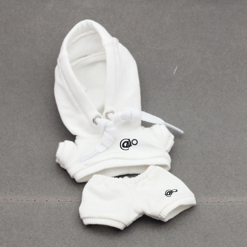 Labubu 4inch bag charm clothes outfits - alo logo - 062376