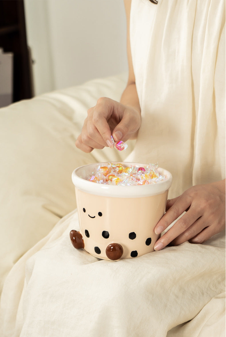 Adorable coffee mug & milktea Organizer Tray – Key Storage Decorative Display Rack