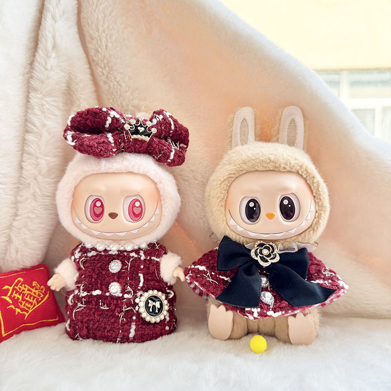 4inch bag charm cute custom clothes outfits - Chanel's style red