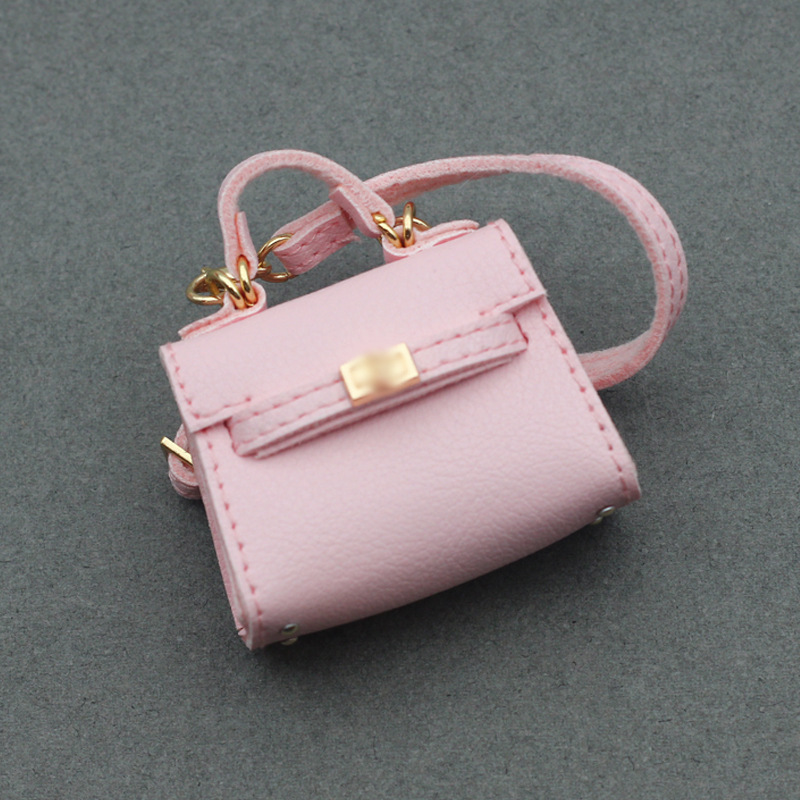 4inch bag charm cute custom bags - black/pink/orange kelly bag - 0623B59/0623B60/0623B61