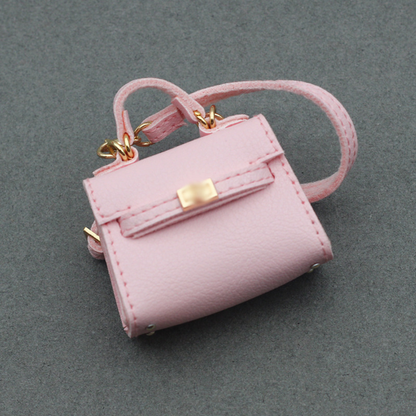 4inch bag charm cute custom bags - black/pink/orange kelly bag - 0623B59/0623B60/0623B61