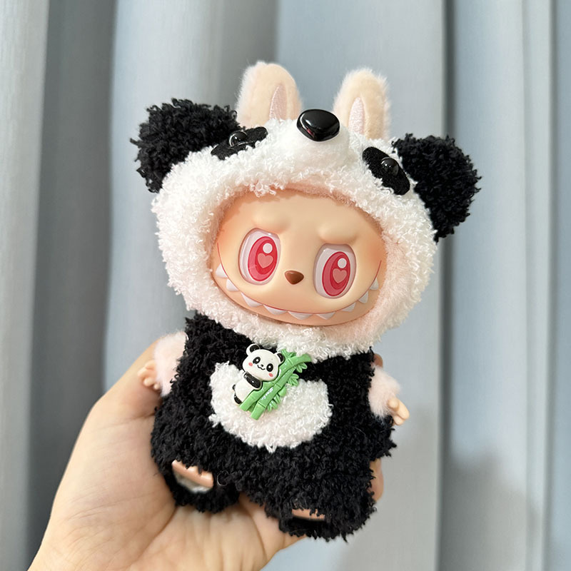 4inch bag charm cute custom clothes outfits - panda