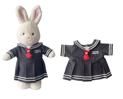 Large Bartholomew Bear & 16" Plush Clothes Outfit - Sailor Dress