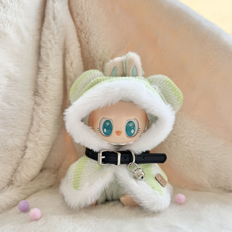 4inch bag charm cute custom clothes outfits - winter cloak