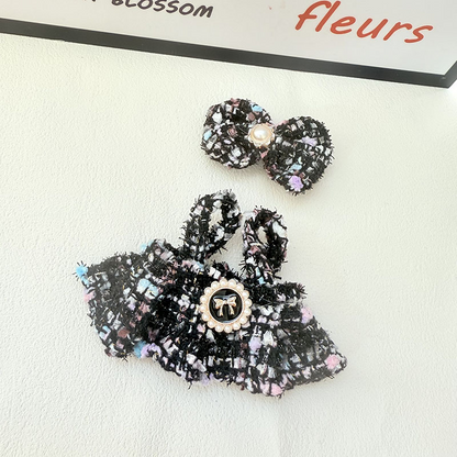 4inch bag charm cute custom clothes outfits - Chanel's style dress - 0507