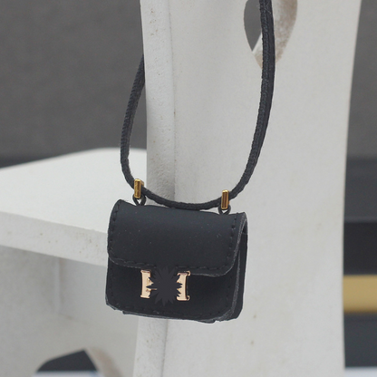 4inch bag charm cute custom bags - black/pink/orange bag - 0623B62/0623B63/0623B64