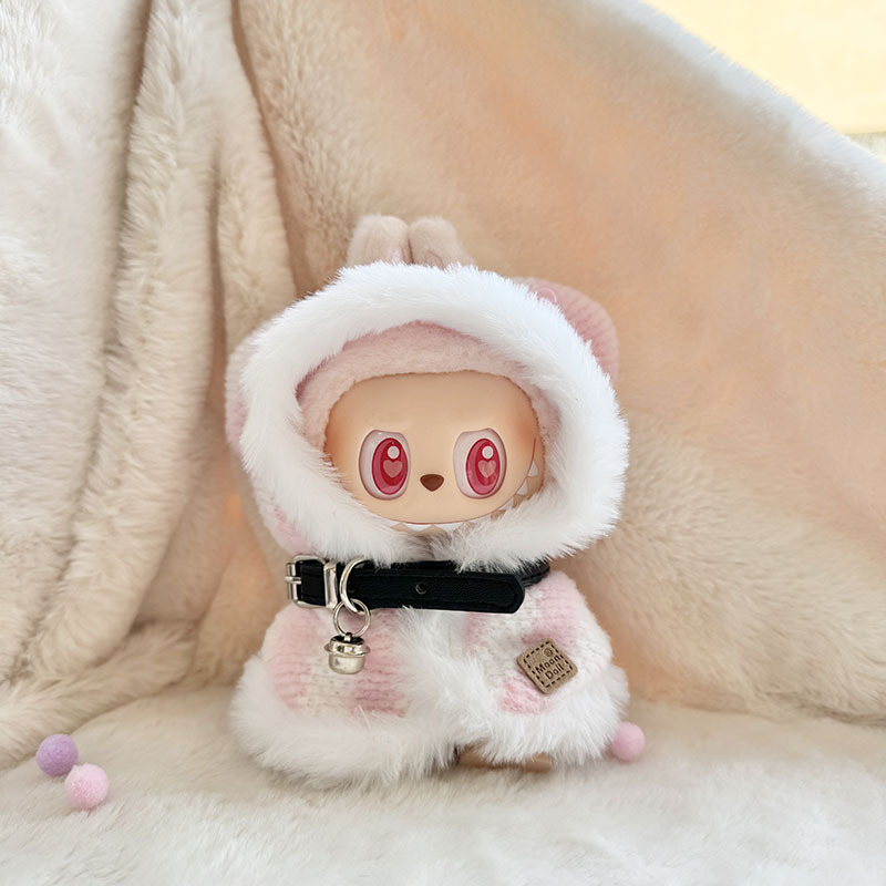 4inch bag charm cute custom clothes outfits - winter cloak