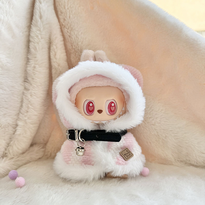 4inch bag charm cute custom clothes outfits - winter cloak - 021829/021830/021831