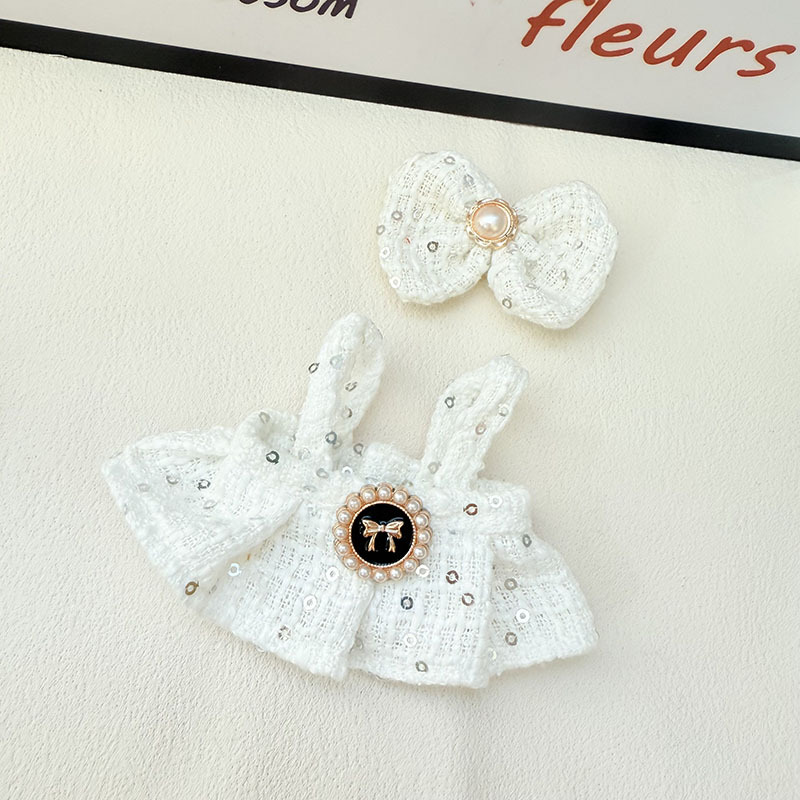 4inch bag charm cute custom clothes outfits - Chanel's style dress - 0507